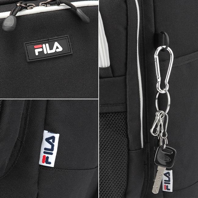 最大50% 5/5限定 FILA フィラ リュック 33L 通学 男子 女子 女子高生 高校生 大容量 スクールリュック スクールバッグ スクエア ボックス型 プレジオ 7747 | FILA | 17
