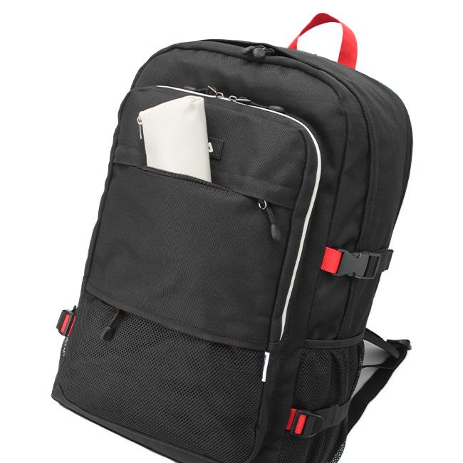 最大44% 3/1まで FILA フィラ リュック 35L 通学 男子 女子 女子高生 高校生 中学生 大容量 黒 通学リュック スクールリュック スクールバッグ プレジオ 7748 | FILA | 11