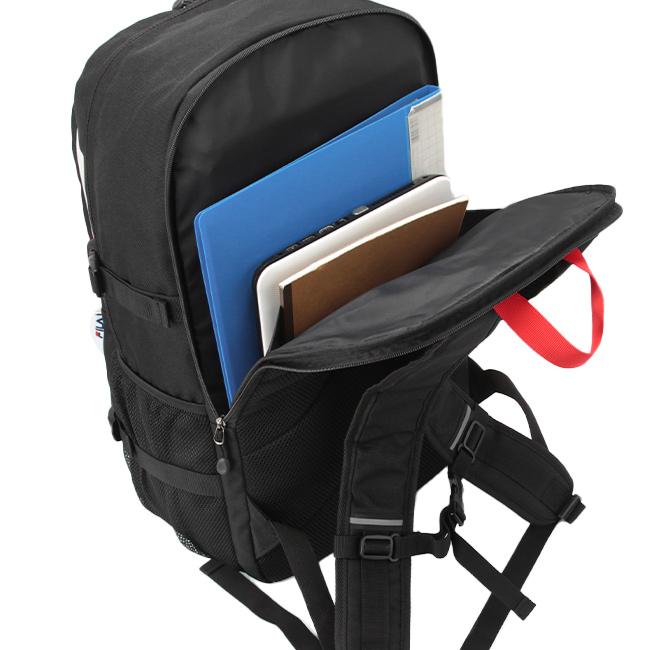 最大44% 3/1まで FILA フィラ リュック 35L 通学 男子 女子 女子高生 高校生 中学生 大容量 黒 通学リュック スクールリュック スクールバッグ プレジオ 7748 | FILA | 13