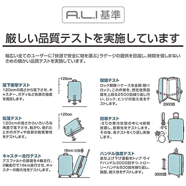 最大40% 4/28限定 アジアラゲージ フライト スーツケース 機内持ち込み Sサイズ S SS 33L LCC対応 ストッパー付き 軽量 A.L.I f-light FLT-010K-18｜selection｜21