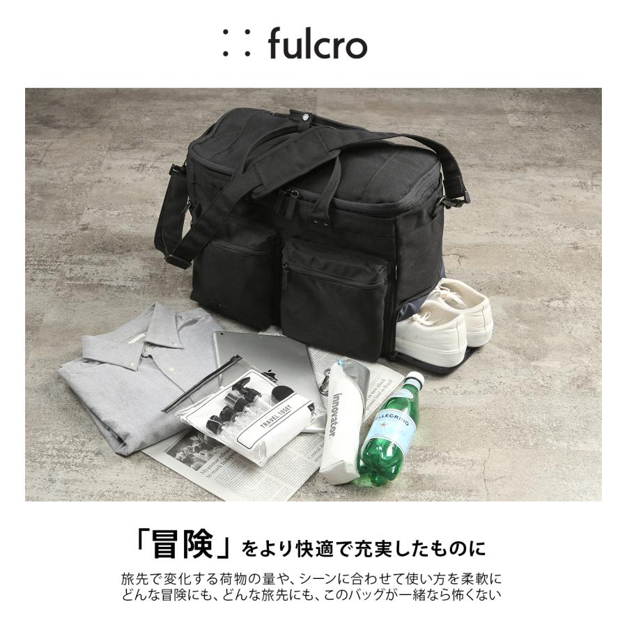 最大50% 9/27限定 フルクロ エクスプローラー ボストンバッグ ボーイング メンズ 大きめ 大容量 旅行 27L fulcro Explorer fma-0013 | ブランド登録なし | 05