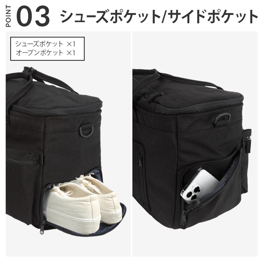 最大50% 9/27限定 フルクロ エクスプローラー ボストンバッグ ボーイング メンズ 大きめ 大容量 旅行 27L fulcro Explorer fma-0013 | ブランド登録なし | 12