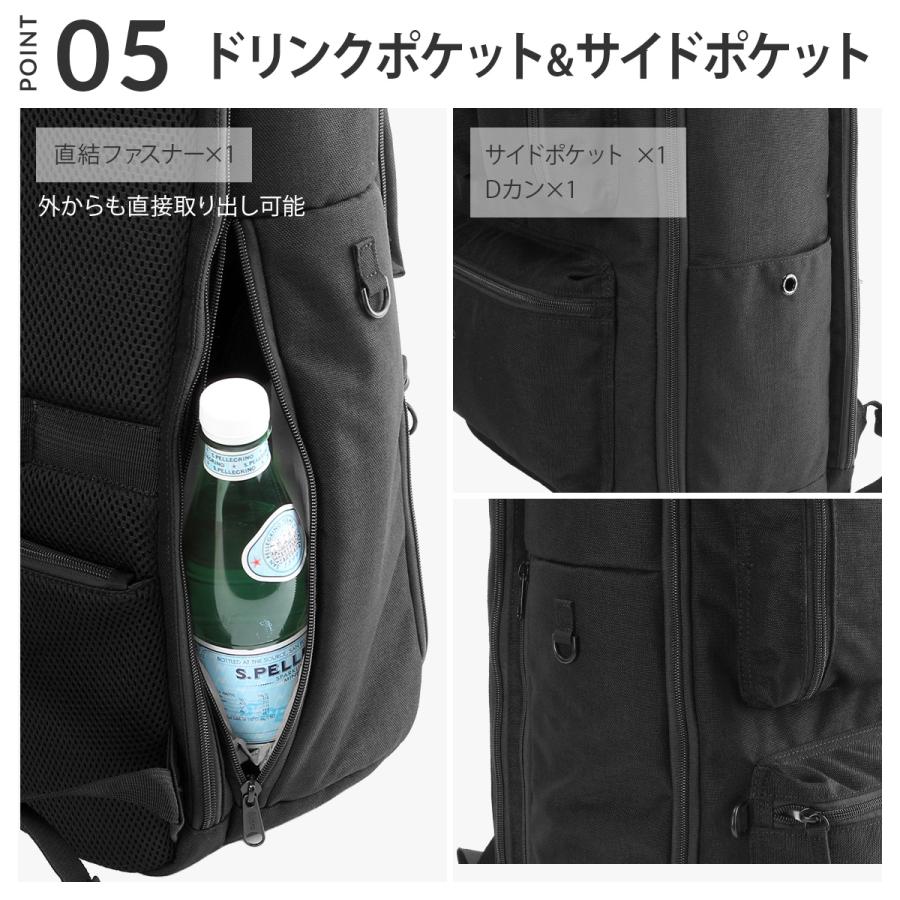 最大51% 12/28限定 フルクロ エクスプローラー リュック バックパック メンズ 大きめ 大容量 旅行 出張 30L fulcro Explorer fma-0015 | ブランド登録なし | 14