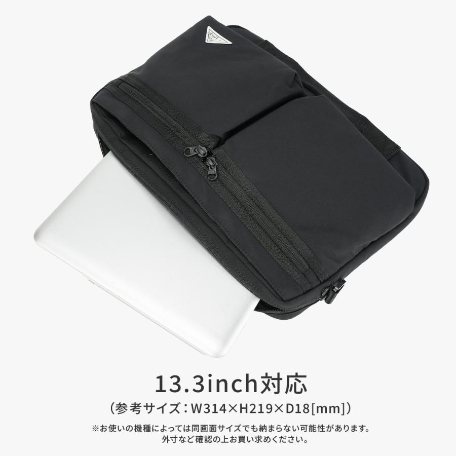 最大42% 8/11限定 ファウンドポケット ドキュメントケース ショルダーバッグ メンズ 2L A4 ノートPCケース 3WAY 撥水 肩掛け 斜め掛け Found Pocket FPACS01 | ブランド登録なし | 07