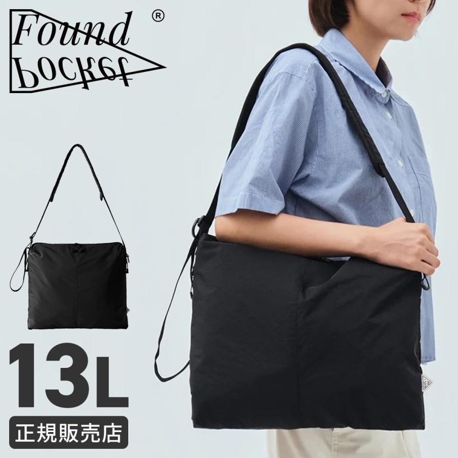 ファウンドポケット ショルダーバッグ メンズ レディース 13L A4 クロスボディバッグ 肩掛け 斜め掛け 撥水 Found Pocket FPHSB01 | ブランド登録なし