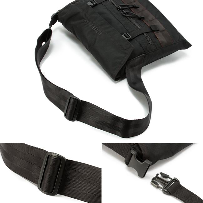 【美品】BRIEFING ブリーフィング ショルダー メッセンジャーバッグ 黒 BRIEFING（ブリーフィング） 正規品 バッグ ショルダーバッグ