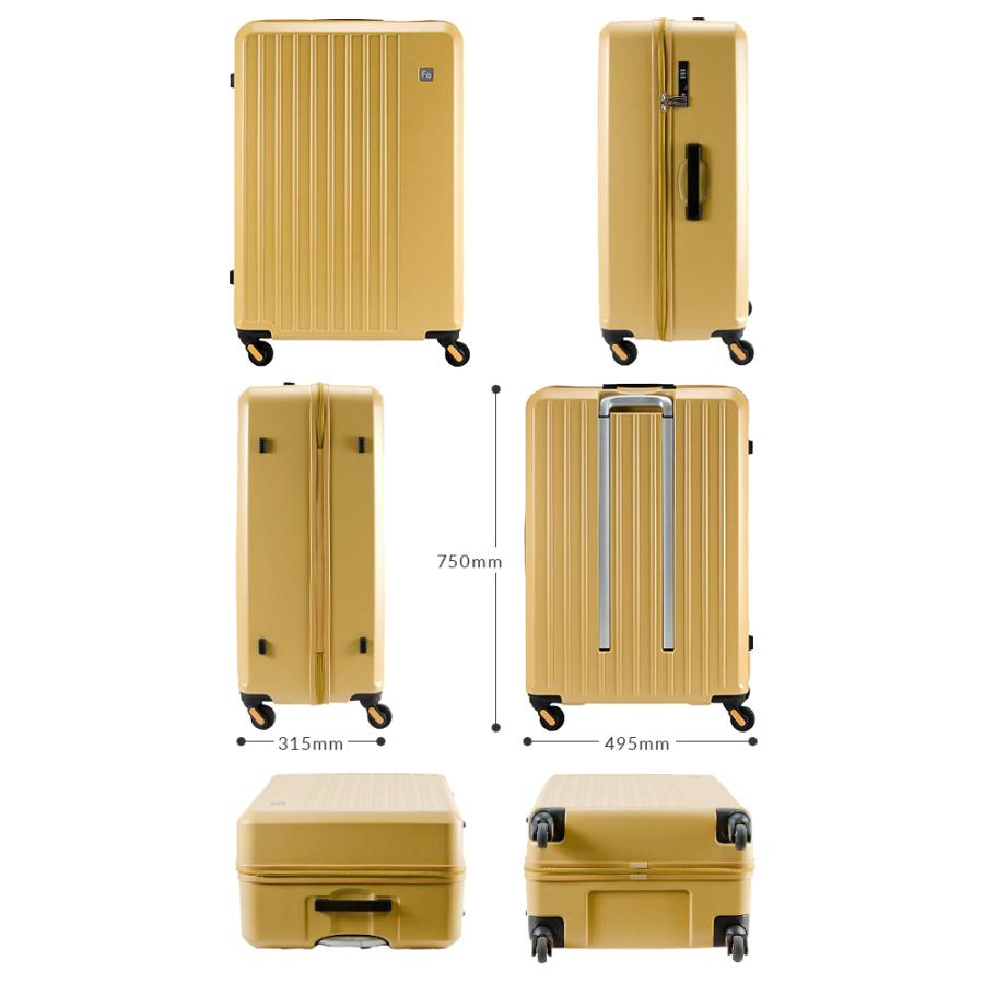 FREQUENTER フリクエンター リエーヴェ スーツケース 98L 受託