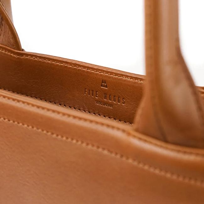 five woods トートバッグ　ブラウン selection_39186