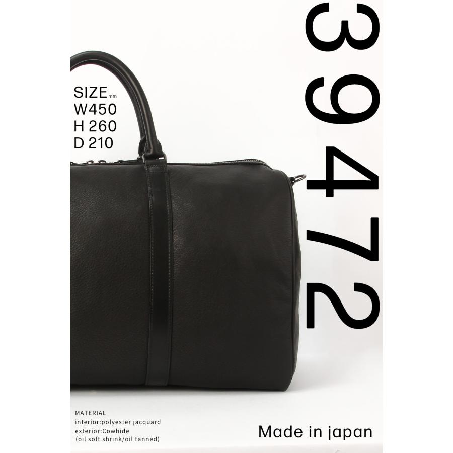 最大51% 9/15限定 ファイブウッズ ボヤージュ ボストンバッグ メンズ ブランド レザー 本革 日本製 撥水 旅行 ゴルフ A4 2WAY FIVE WOODS VOYAGE 39472 | FIVE WOODS | 02
