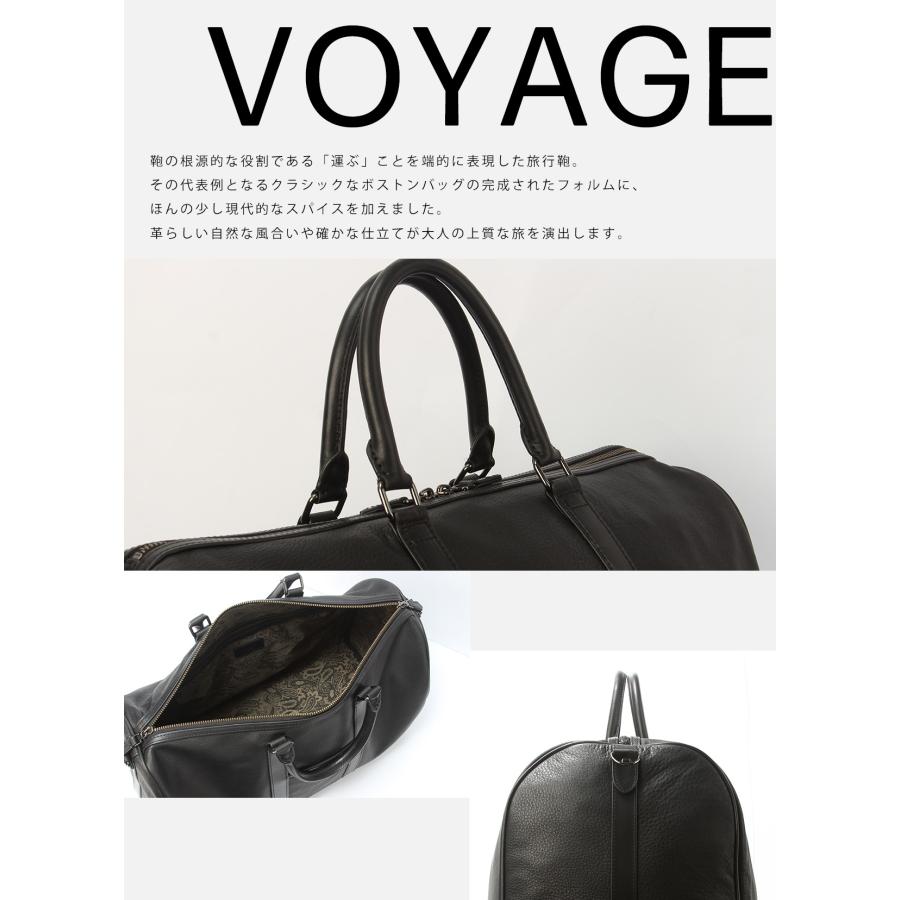 最大51% 9/15限定 ファイブウッズ ボヤージュ ボストンバッグ メンズ ブランド レザー 本革 日本製 撥水 旅行 ゴルフ A4 2WAY FIVE WOODS VOYAGE 39472 | FIVE WOODS | 04
