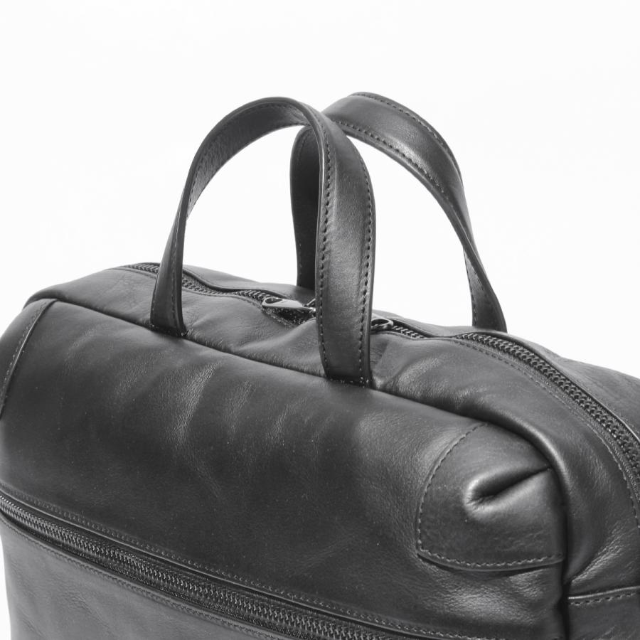 大幅値下げしました　FIVE WOODS 黒レザー ビジネスバッグ FIVE WOODS（ファイブウッズ） ビジネスバッグ メンズ 本革 日本製