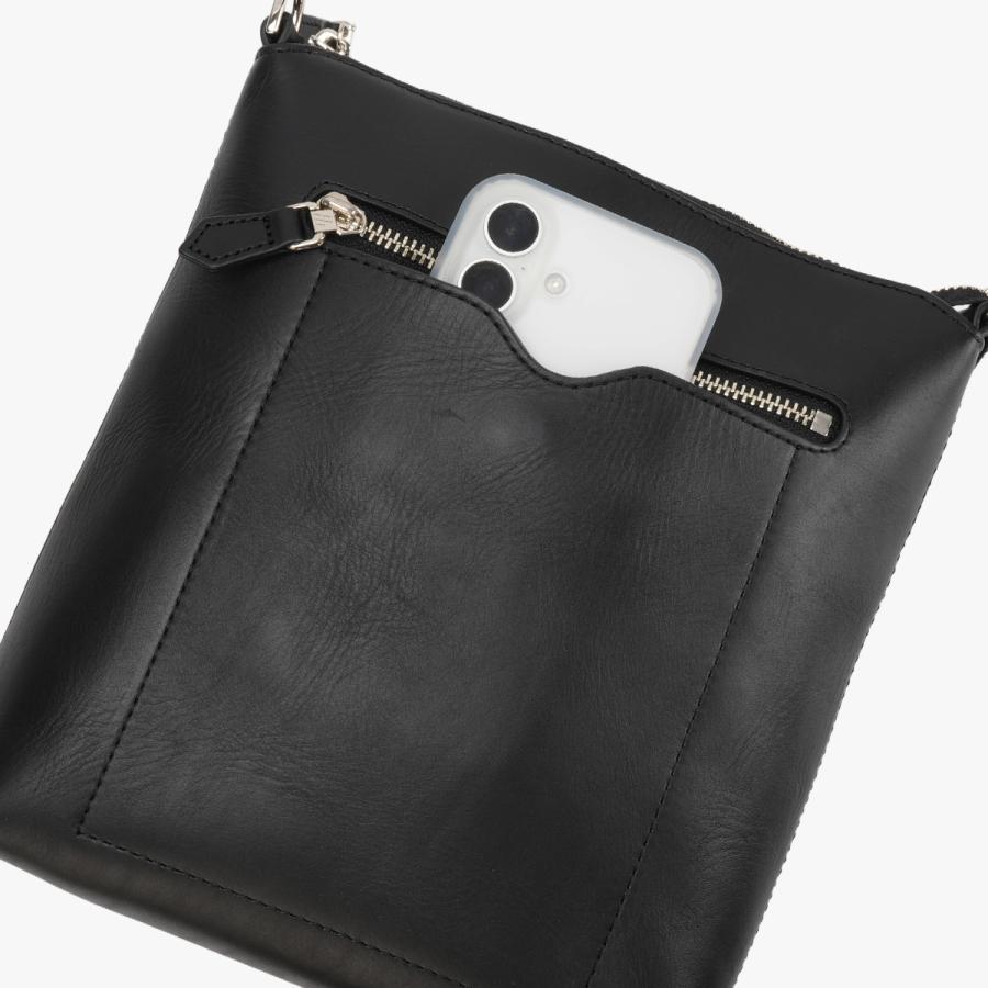最大52% 11/1まで ファイブウッズ プラトウ ショルダーバッグ サコッシュ メンズ レディース ブランド A5 レザー 小さめ 撥水 本革 FIVE WOODS PLATEAU 39595 | FIVE WOODS | 09