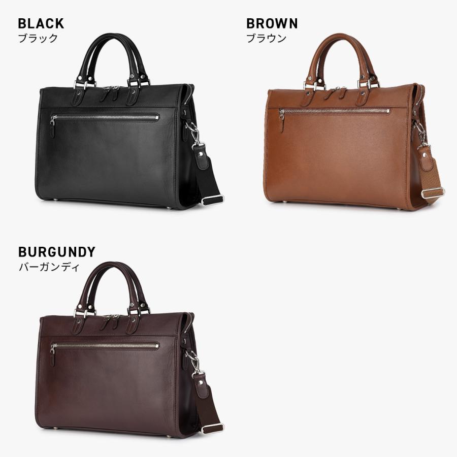 最大40% 9/1限定 ファイブウッズ プラトウ ブリーフケース ビジネスショルダーバッグ メンズ レディース ブランド A4 PC 2WAY レザー FIVE WOODS PLATEAU 39596 | FIVE WOODS | 06