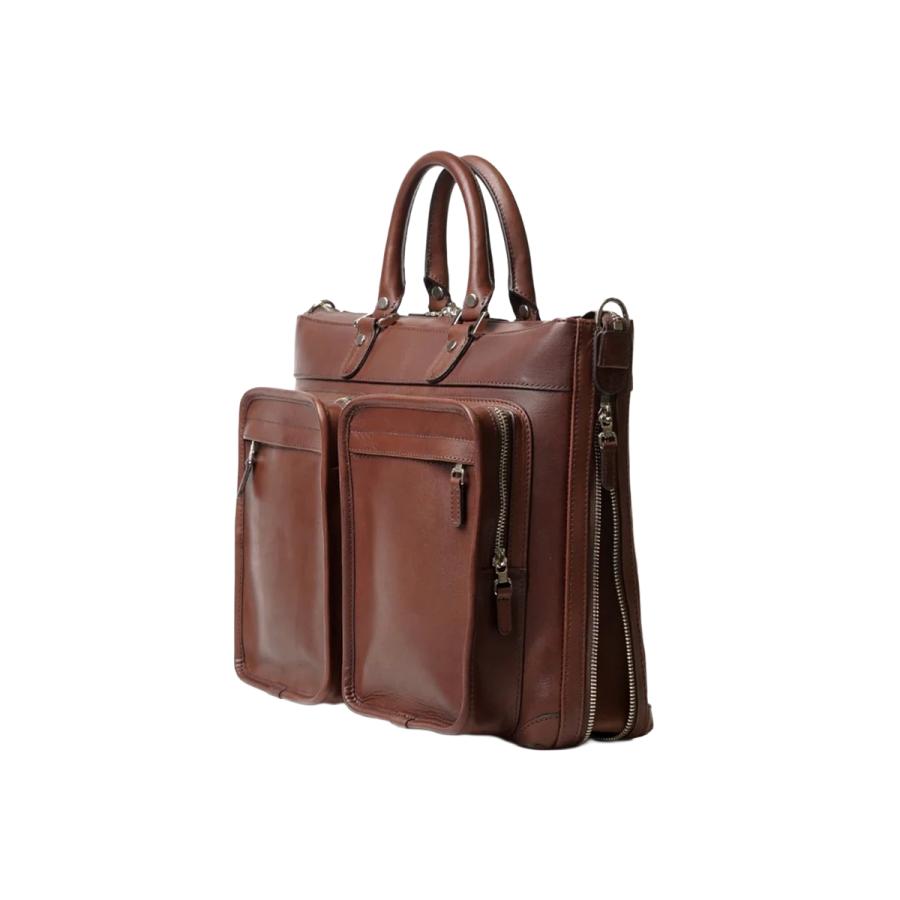 最大50% 3/5限定 ファイブウッズ プラトウ ビジネスバッグ メンズ ブランド レザー 本革 拡張 A4 PC収納 13インチ 2WAY FIVE WOODS PLATEAU 39598 | FIVE WOODS | 10