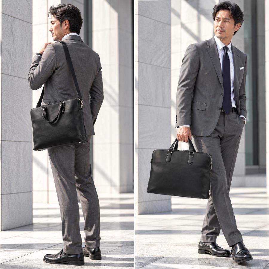 最大42% 10/7限定 ファイブウッズ グレイン2.0 ビジネスバッグ ブリーフケース ショルダー 2WAY B4 1室 本革 日本製 FIVE WOODS GRAIN2.0 39604 | FIVE WOODS | 06