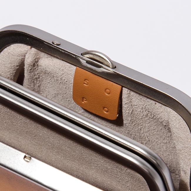 最大50% 1/25限定 SOPO ソポ 財布 がま口財布 小銭入れ コインケース ミニ財布 ミニウォレット メンズ レディース レザー 本革 日本製 小さめ SO26 SO53 | SOPO（ファッション） | 16