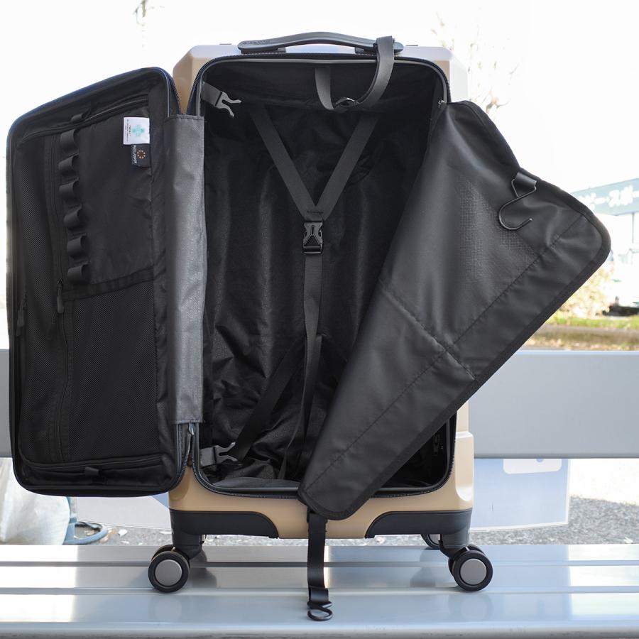 最大42% 8/16限定 アジアラゲージ スーツケース Mサイズ Lサイズ 76L 軽量 中型 フロントオープン A.L.I Asia Luggage ギアキューブ GC-25 | アジア・ラゲージ | 10