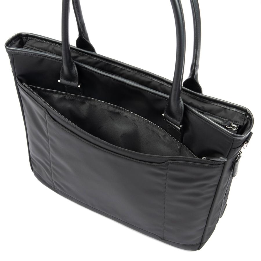 エース ジーンレーベル ビジネストート ビジネスバッグ メンズ 通勤 ファスナー付き B4 11L PC収納 13.3インチ 2WAY ace. GENE 17754 | ace. GENE LABEL | 10