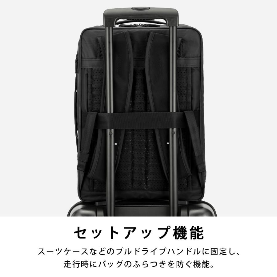 最大42% 5/9限定 エース ジーンレーベル ビジネスリュック メンズ ブランド 50代 40代 大容量 撥水 2気室 PC収納 B4 16L ガジェタブル エアV ace. GENE 20032 | ace. GENE LABEL | 17
