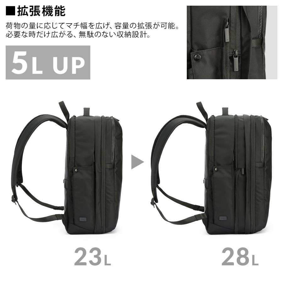 最大53% 3/22まで ジーンレーベル ネフィル ビジネスリュック A4 23L/28L 拡張 PC収納 セットアップ 通勤 出張 メンズ ace. GENE LABEL 20091 | ace. GENE LABEL | 18