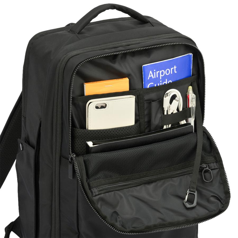 最大53% 3/22まで ジーンレーベル ネフィル ビジネスリュック A4 23L/28L 拡張 PC収納 セットアップ 通勤 出張 メンズ ace. GENE LABEL 20091 | ace. GENE LABEL | 07