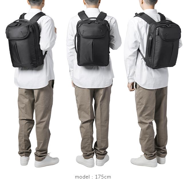 エース　ビジネスリュック　デュアルポーズ　19L ブラック ace. GENE LABEL 最大46%☆1/1.4限定 正規品5年保証 エースジーン