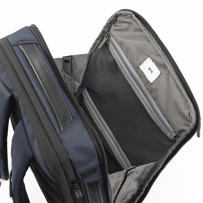【美品】ace. エースジーン デュアルポーズ ビジネスリュック✳︎グレー ace. GENE LABEL 最大51% 5/3限定 エース ジーン ビジネスリュック