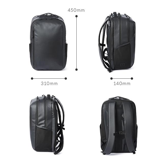 美品 ace. ビジネスリュック 合成皮革 中型 黒茶 最大53% 8/29から エース