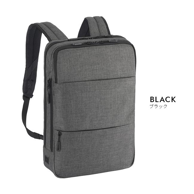 最大42% 1/4限定 エース ジーン ビジネスリュック メンズ 50代 40代 通勤 撥水 前持ち 薄型 スリム ビジネスバッグ フロンパックR ace.GENE 67821 | ace. GENE LABEL | 03