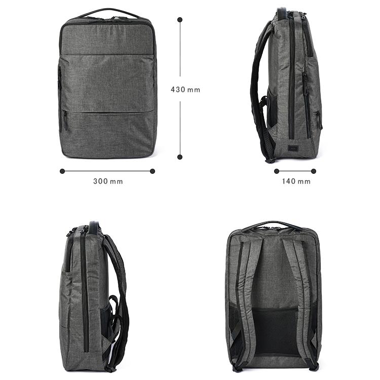 最大51% 1/4限定 エース ジーン ビジネスリュック メンズ 50代 40代 通勤 撥水 大容量 前持ち ビジネスバッグ フロンパックR ace.GENE 67823 5年保証 | ace. GENE LABEL | 04