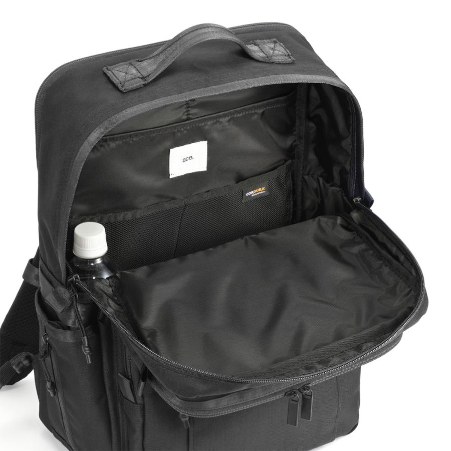 エースジーン リュック ビジネスリュック ビジネスバッグ メンズ ブランド 通勤 撥水 A4 22L PC収納 15.6インチ ace. GENE LABEL 68139 | ace. GENE LABEL | 05