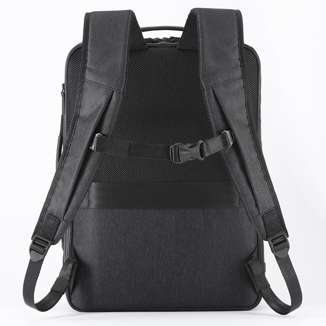 エース ジーン ビジネスリュック メンズ ブランド 50代 40代 撥水 黒 通勤 14L A4 B4 ガジェタブル ヘザー2 ace. GENE 68292 5年保証 | ace. GENE LABEL | 15