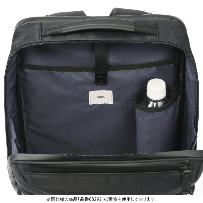 最大49% 9/30限定 エース ジーン ビジネスリュック メンズ ブランド 50代 40代 撥水 黒 通勤 16L A4 B4 ガジェタブル ヘザー2 ace. GENE 68293 5年保証 | ace. GENE LABEL | 12