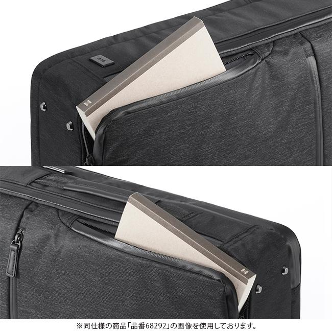 最大49% 9/30限定 エース ジーン ビジネスリュック メンズ ブランド 50代 40代 撥水 黒 通勤 16L A4 B4 ガジェタブル ヘザー2 ace. GENE 68293 5年保証 | ace. GENE LABEL | 13