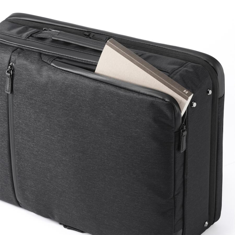 最大50% 3/25限定 エース ジーン ビジネスリュック メンズ ブランド 50代 40代 撥水 拡張 A4 B4 19L/23L ガジェタブルヘザー2 ace.GENE 68294 5年保証 | ace. GENE LABEL | 07