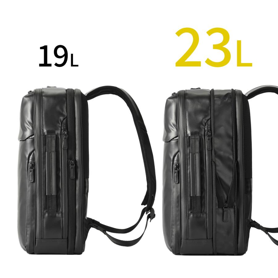 エースジーン ビジネスリュック ビジネスバッグ メンズ ブランド 通勤 撥水 拡張 A4 B4 19L/23L PC収納 15.6インチ ace. GENE LABEL 68664 | ace. GENE LABEL | 08