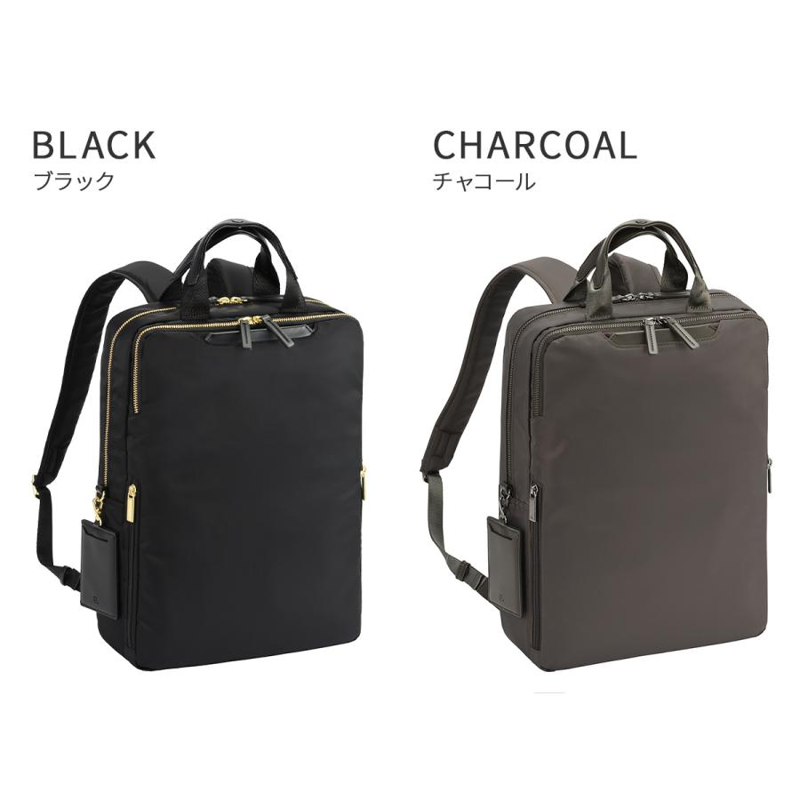 最大50% 9/29限定 エース ジーンレーベル ビジネスリュック レディース ブランド 黒 通勤 PC収納 15L ユニバーサルハーネス フィッテム ace.GENE LABEL 68682 | ace. GENE LABEL | 05