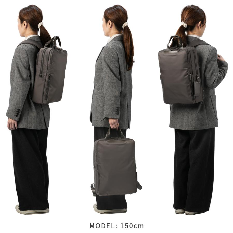 最大50% 9/29限定 エース ジーンレーベル ビジネスリュック レディース ブランド 黒 通勤 PC収納 15L ユニバーサルハーネス フィッテム ace.GENE LABEL 68682 | ace. GENE LABEL | 08