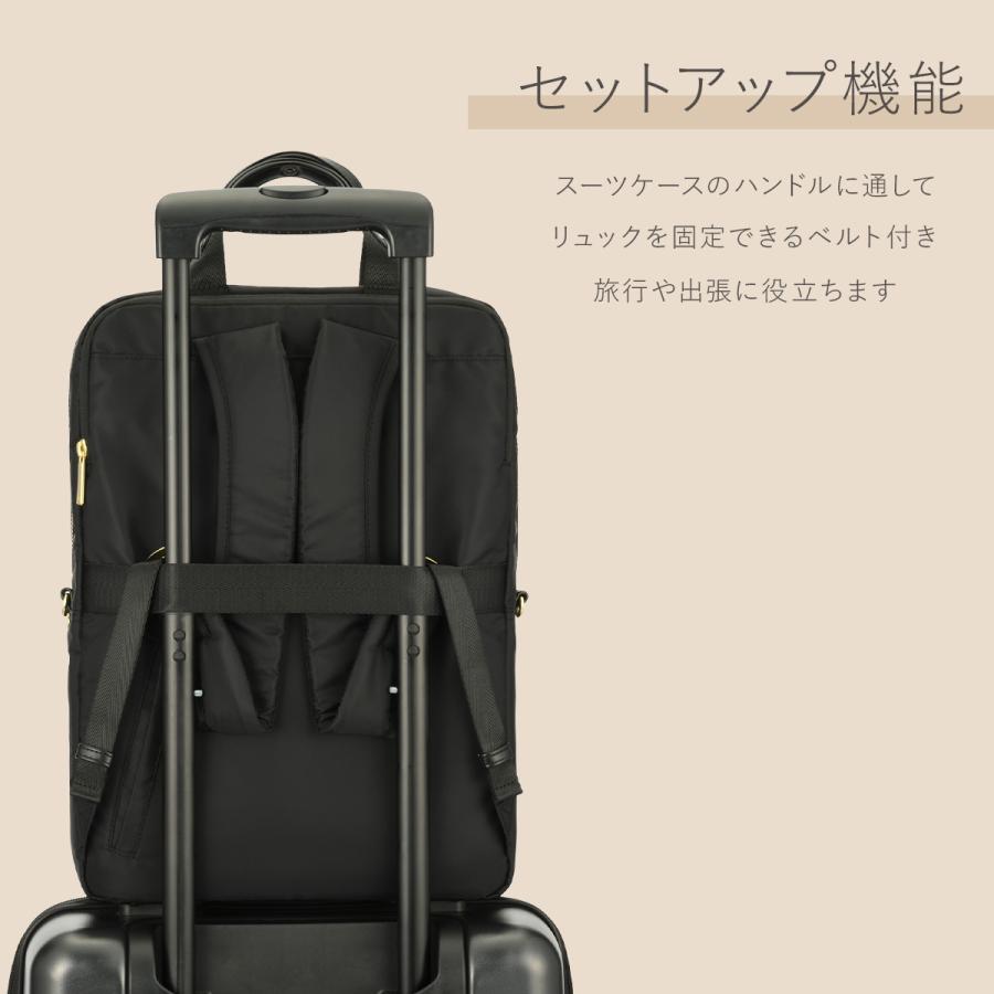 最大51% 9/15限定 エース ジーンレーベル フィッテム ビジネスリュック A4 15L 軽量 PC収納 セットアップ レディース 通勤 出張 ace. GENE LABEL 68685 | ace. GENE LABEL | 14