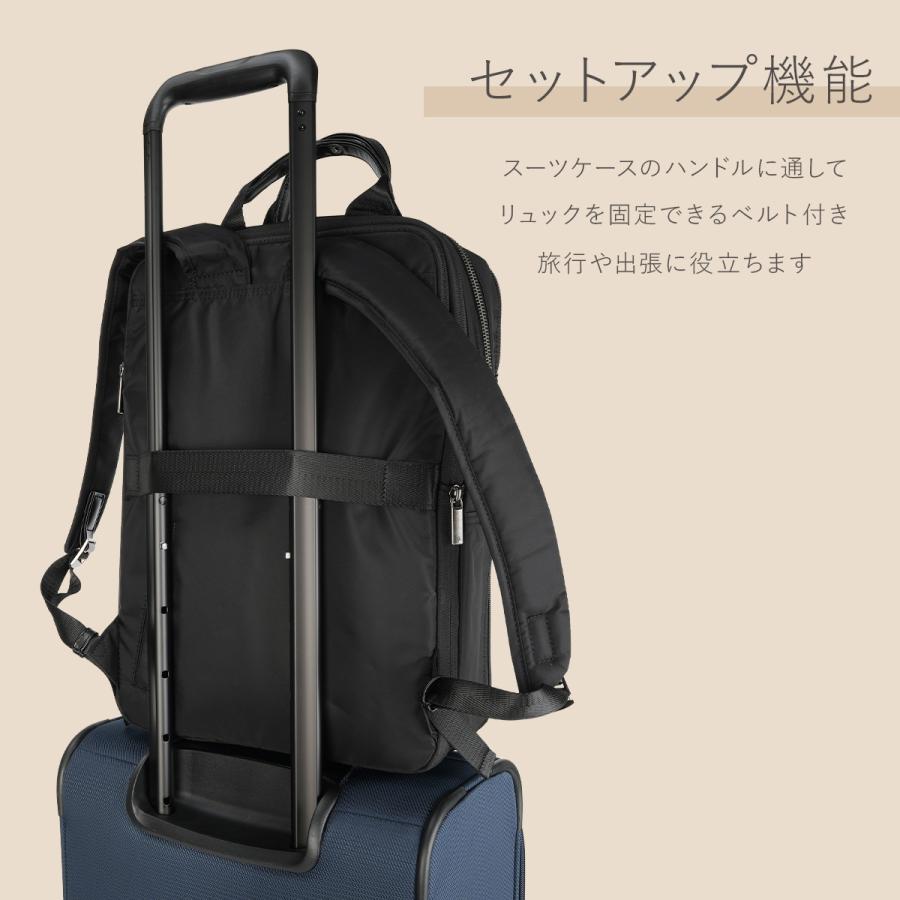 最大51% 8/21限定 エース ジーンレーベル フィッテム ビジネスリュック A4 17L/20L 拡張 軽量 PC収納 セットアップ レディース 通勤 出張 ace. GENE LABEL 68686 | ace. GENE LABEL | 15