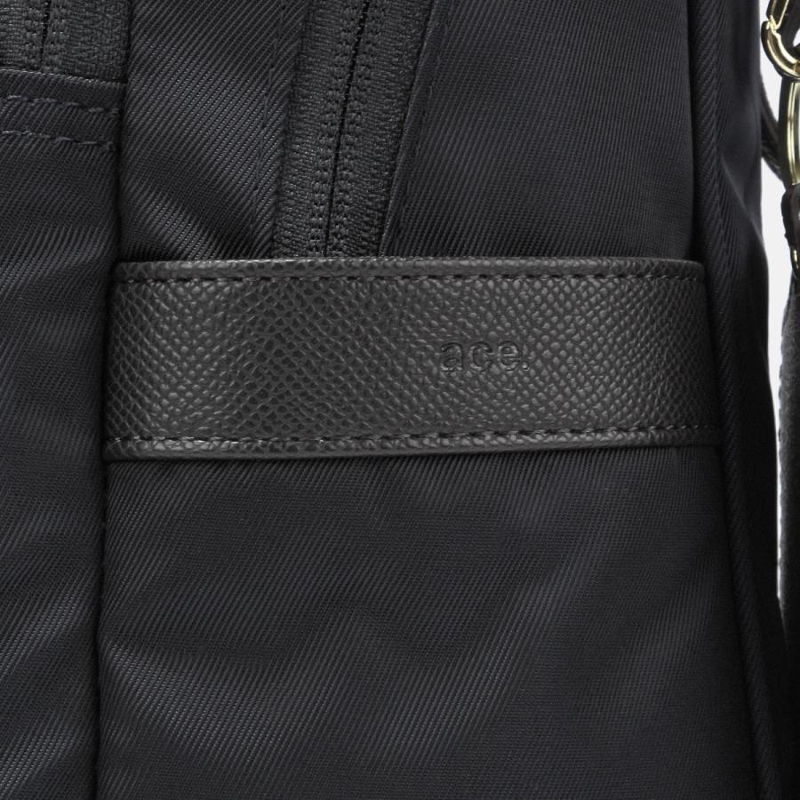 最大42% 2/3限定 エース ジーンレーベル ビジネスリュック レディース ブランド 軽量 通勤 PC収納 2気室 黒 A4 13L ビエナ3 ace. GENE LABEL BIENA3 68704 | ace. GENE LABEL | 16