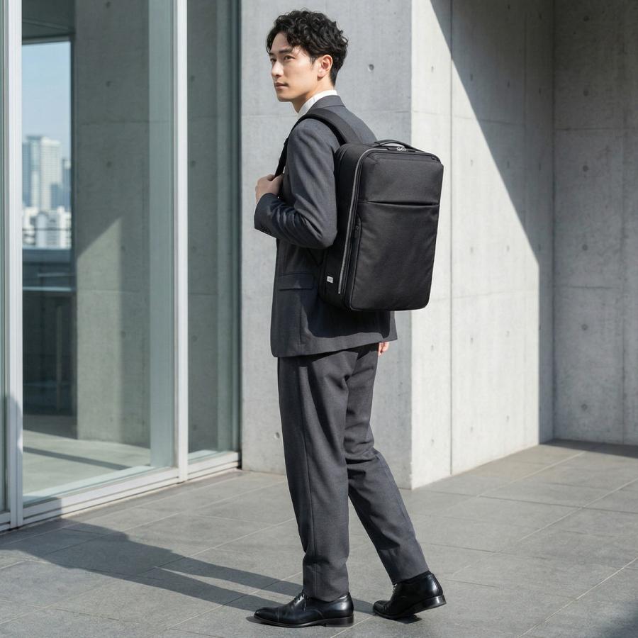最大50% 9/17限定 ジーンレーベル ガジェタブルR 10th LTD ビジネスリュック ビジネスバッグ メンズ 通勤 撥水 拡張 19L/23L ace.GENE LABEL GADGETABLE R 68964 | ace. GENE LABEL | 06