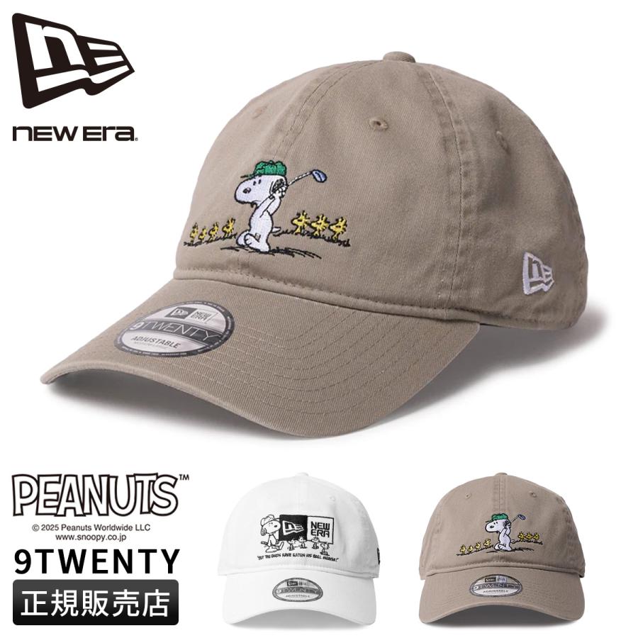 レア新品未使用NEW ERA スヌーピー ゴルフキャップ　マーカー付き NEW ERA（ニューエラ） 最大41% 5/15限定 ゴルフ ピーナッツコラボ