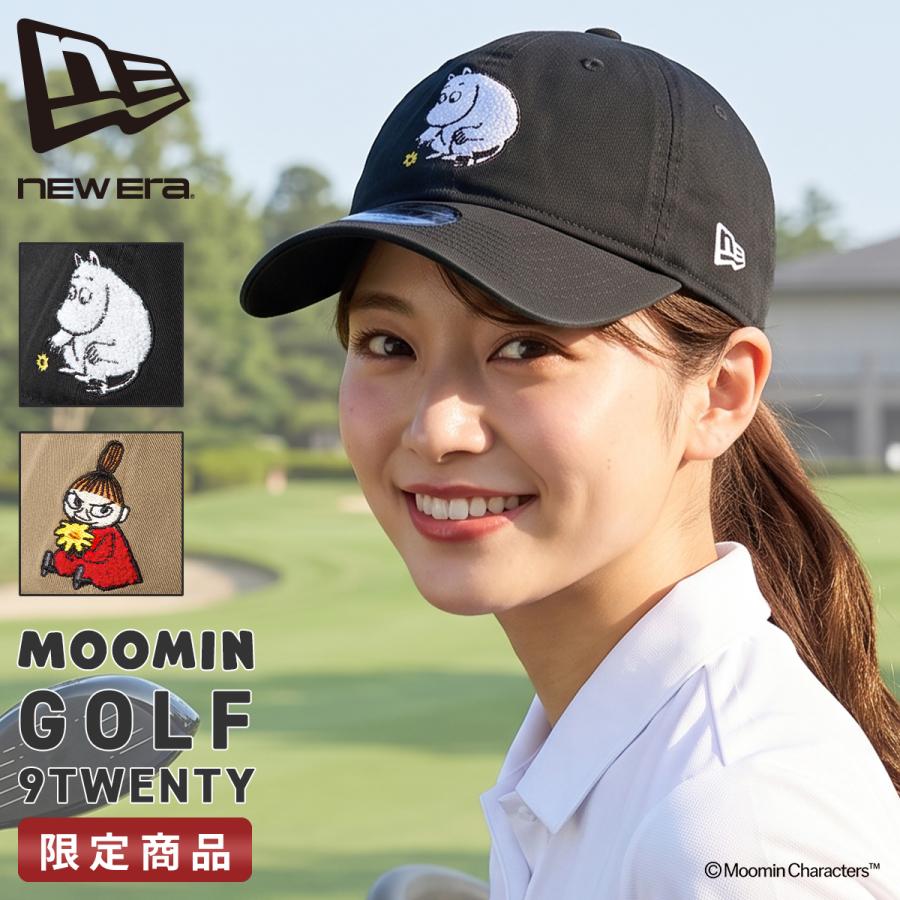 最大41% 9/6限定 ニューエラ ゴルフ キャップ 9TWENTY ムーミン ブランド カーブドバイザー アジャスタブル 帽子 定番 NEW ERA GOLF Moomin 15154774 15154773 | NEW ERA