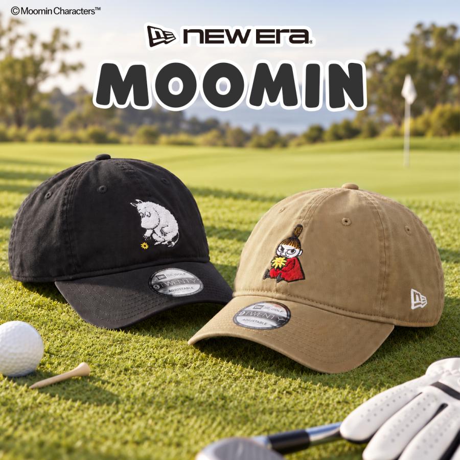 最大41% 9/6限定 ニューエラ ゴルフ キャップ 9TWENTY ムーミン ブランド カーブドバイザー アジャスタブル 帽子 定番 NEW ERA GOLF Moomin 15154774 15154773 | NEW ERA | 03