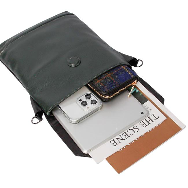 最大51% 3/3限定 グランジオール ショルダーバッグ メンズ ブランド レザー 本革 軽量 撥水 薄型 縦型 斜めがけ 小さめ ミニ クロスオーバー grungeall GR502 | grungeall | 08