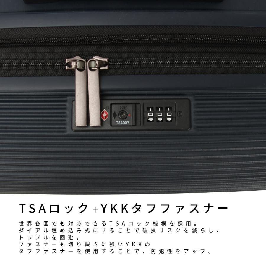 最大51% 2/7限定 グランプラス ケーツー スーツケース Lサイズ LL XL 100L 112L 158cm以内 拡張機能付き 大型 大容量 静音 軽量 Grand+ K2 ground-k2-l | グランプラス | 10