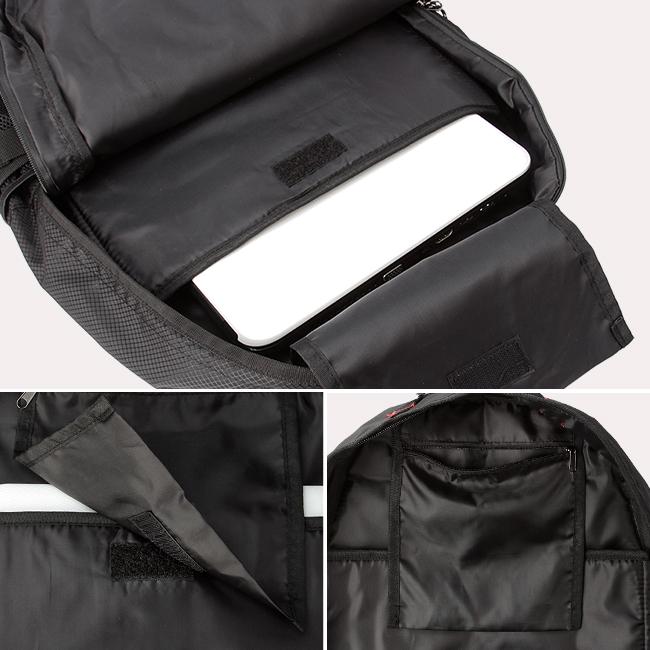 最大41% 1/25限定 グランドストーン リュック メンズ ブランド 大容量 軽量 通学 通勤 旅行 黒 大きめ A4 B4 30L バックパック レガシー GRAND STONE GSA811 | GRAND STONE | 10