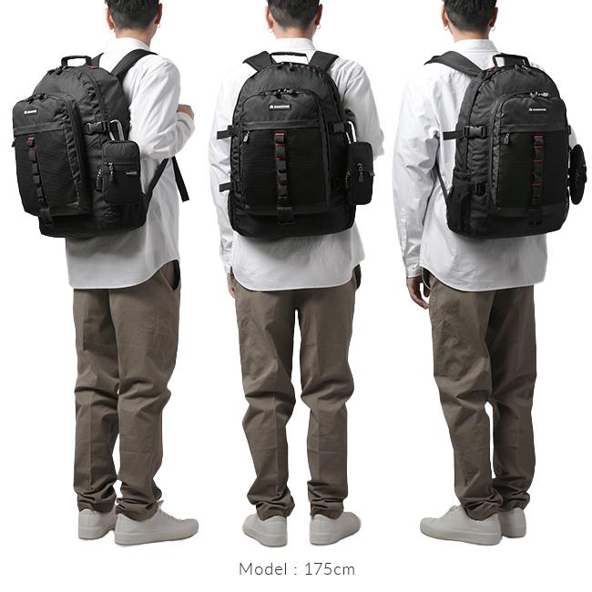 最大42% 3/3限定 グランドストーン リュック メンズ ブランド 大容量 軽量 通学 通勤 旅行 黒 大きめ A4 B4 30L バックパック レガシー GRAND STONE GSA811 | GRAND STONE | 05