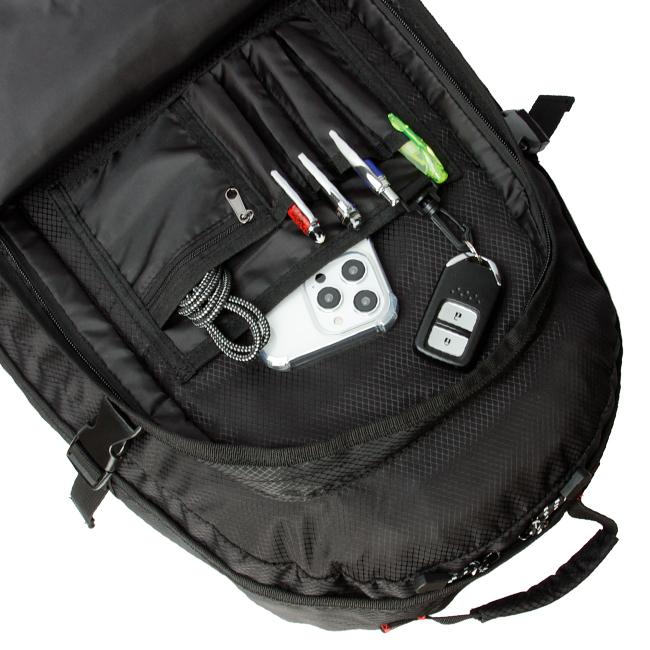 最大41% 3/25限定 グランドストーン リュック メンズ ブランド 大容量 軽量 通学 通勤 旅行 黒 大きめ A4 B4 30L バックパック レガシー GRAND STONE GSA811 | GRAND STONE | 07